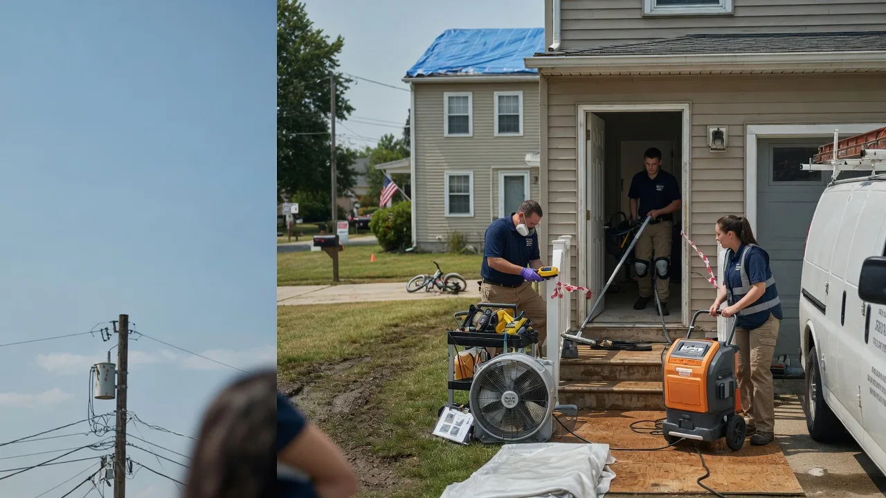 Water Damage Repair in Walker, KS near me